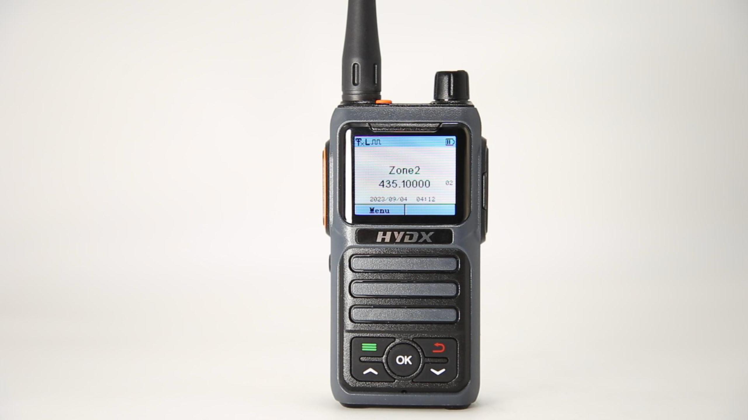 TD300 5W double mode 3000mAh longue durée de veille crypté enregistrement portable Radio DMR
        