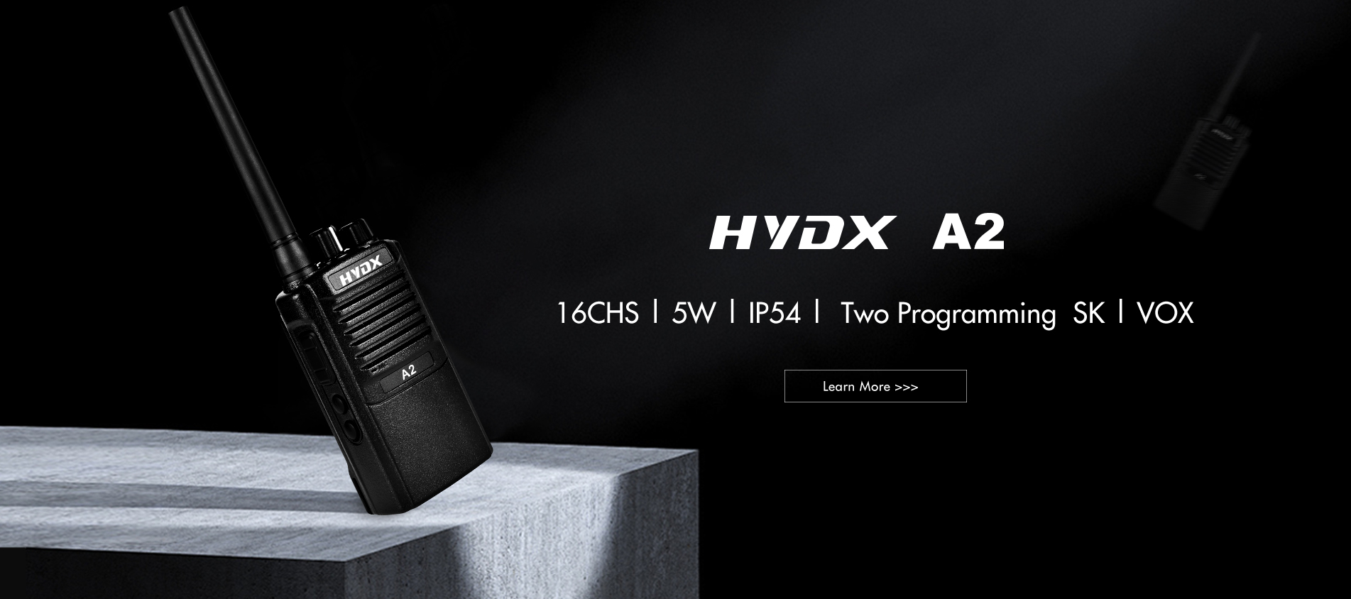 HYDX Commercial 2 way radio