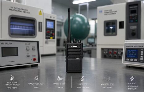 Tests en usine pour les talkies-walkies : un aperçu professionnel complet