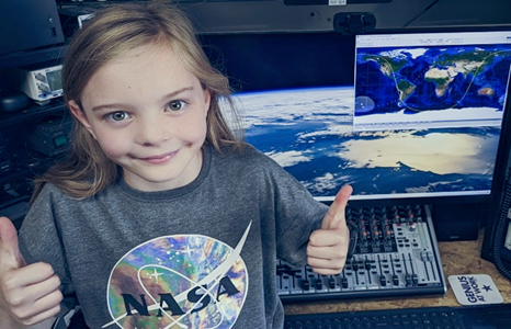La mystérieuse communication d'une fillette de 8 ans avec les astronautes de l'ISS
