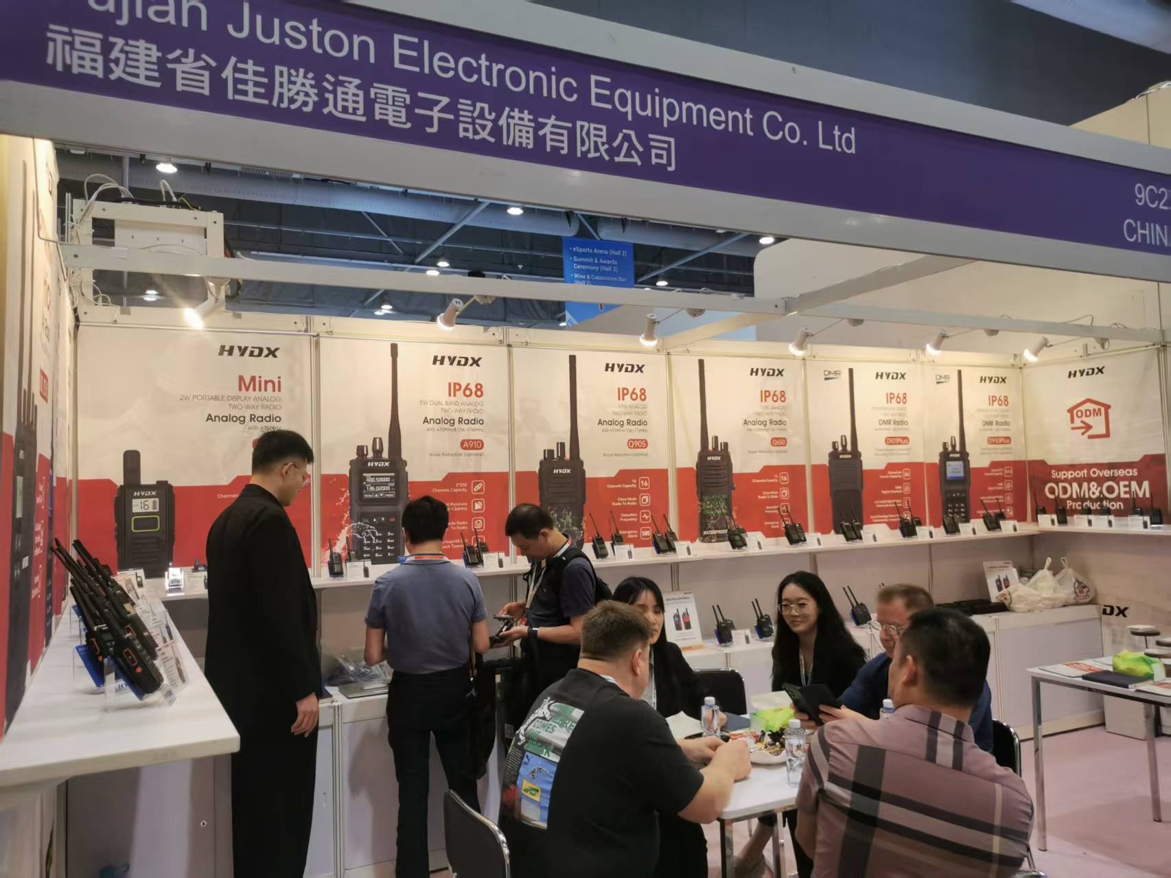 Juston at Global Sources Hong Kong Fair 2025